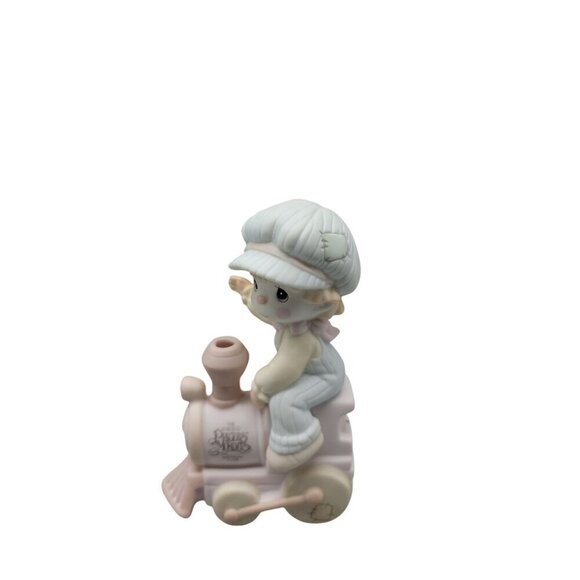 Ensco Prescious Moments All Aboard Birthday Club 1992 4.25" B0007 Indonesia - Picture 7 of 8